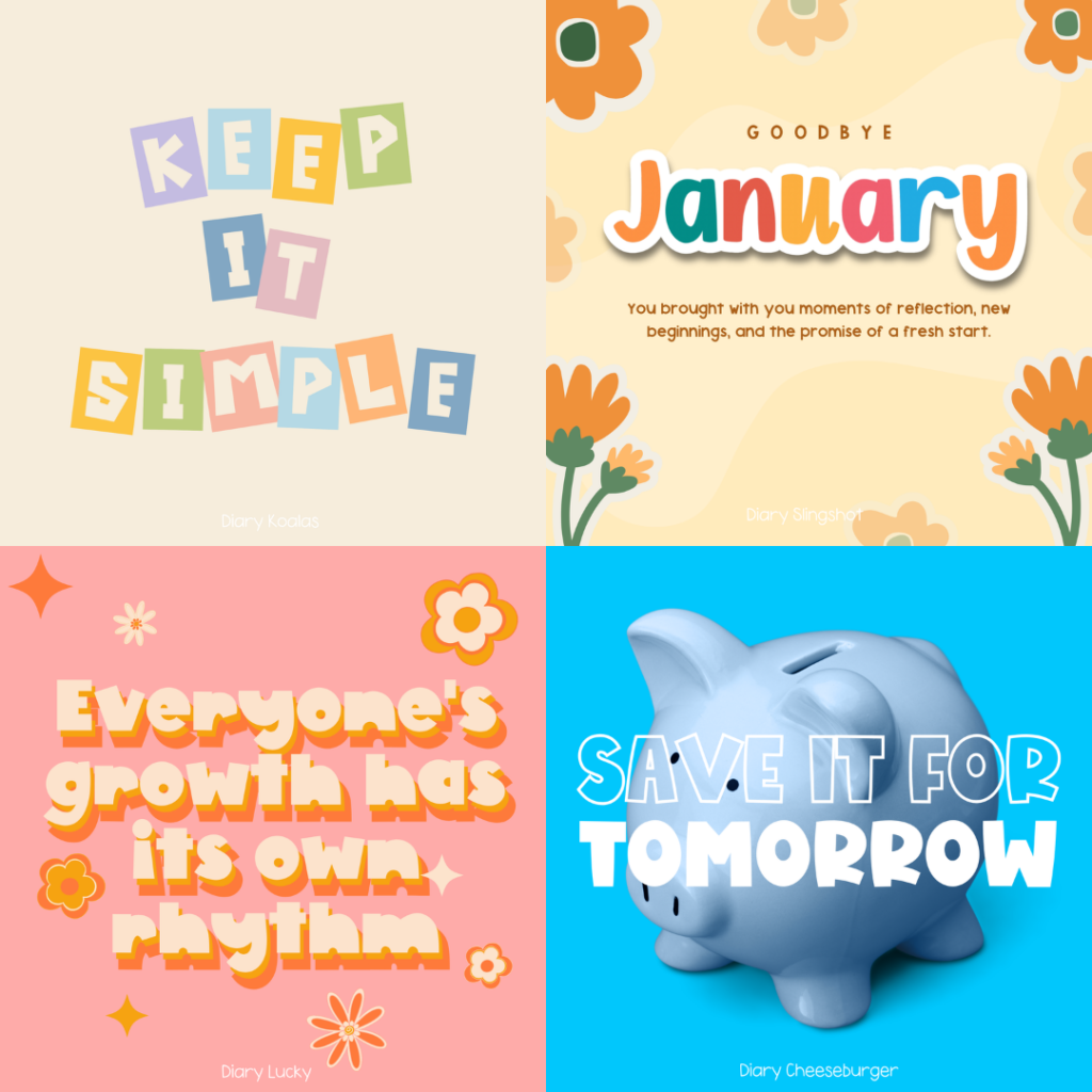 chunky font set