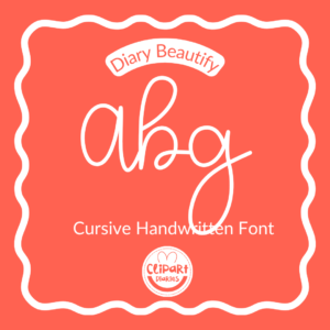 diary beautify font