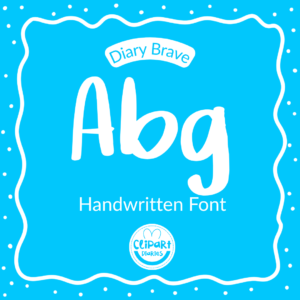 diary brave font