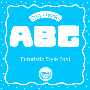 diary ryonics font