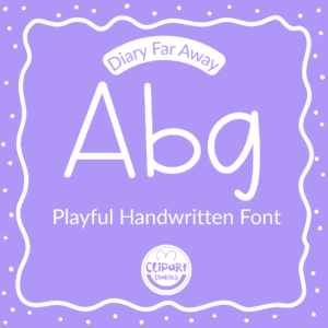 diary far away font
