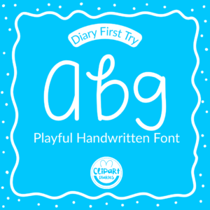 diary first try font