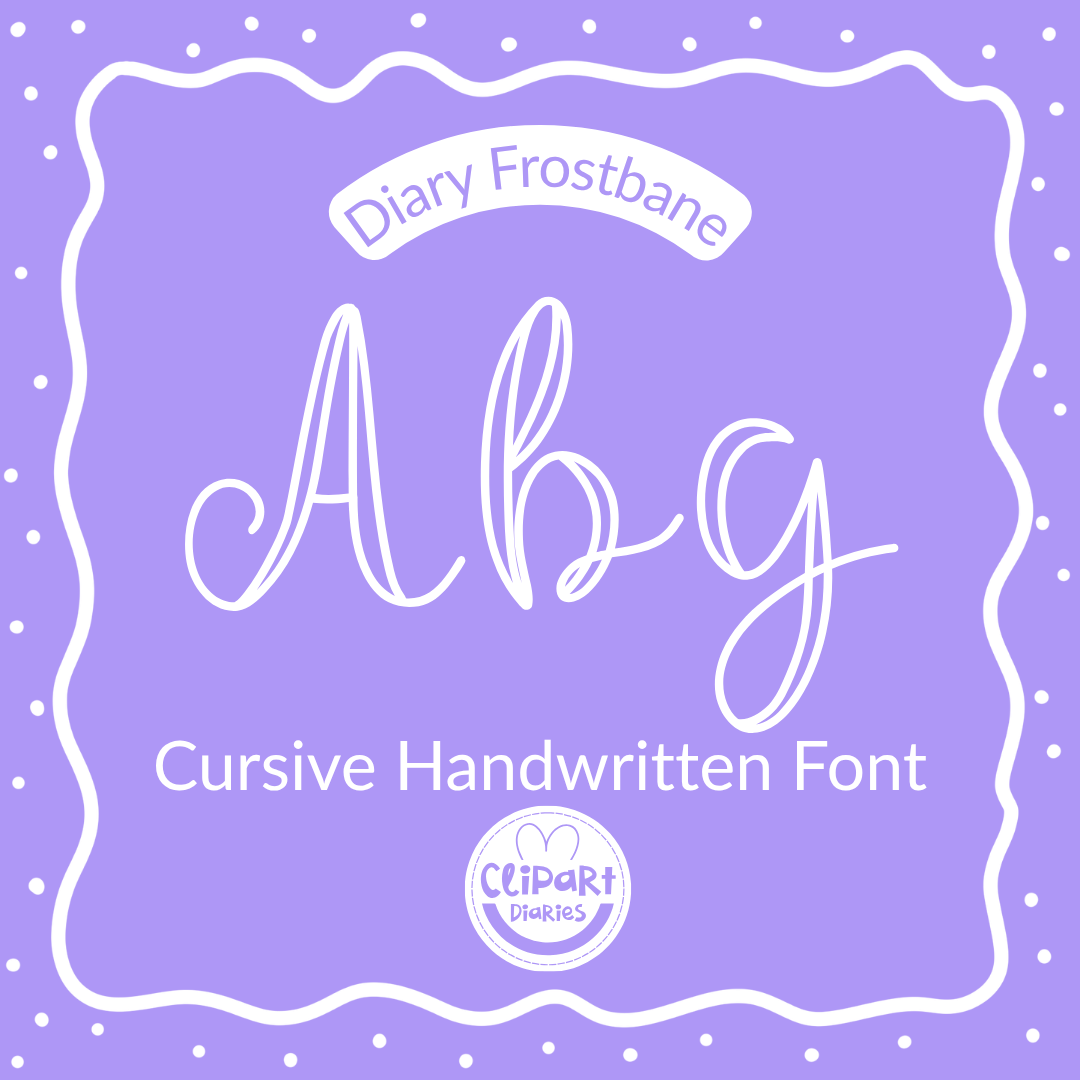 diary frostbane font