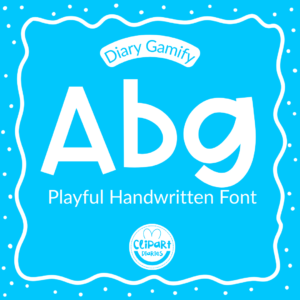 diary gamify font