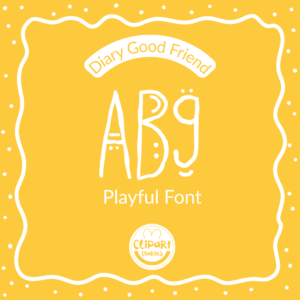 diary good friend font