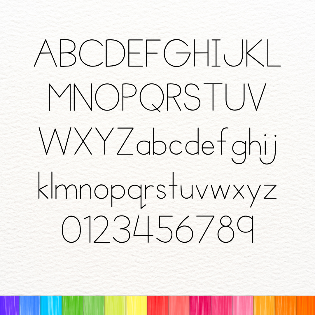 diary writing font for handwriting practice