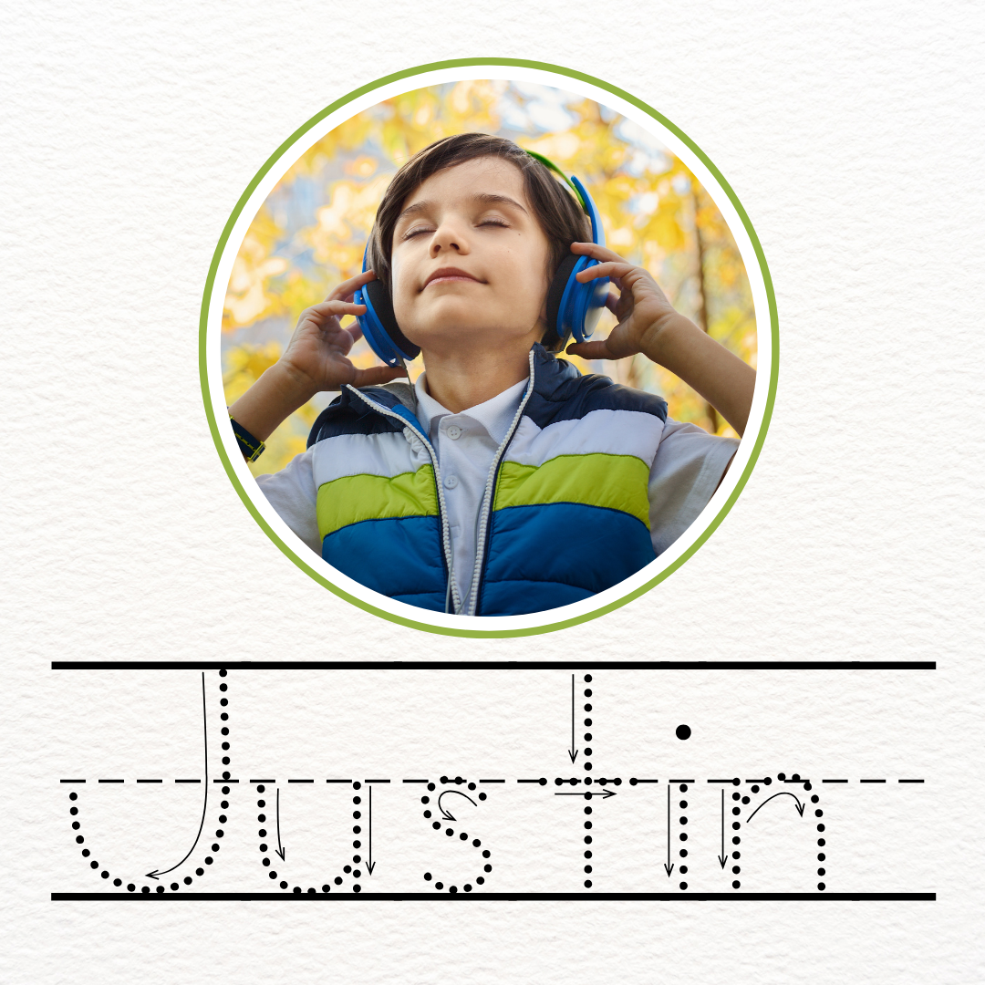 lined dotted tracing font with arrows