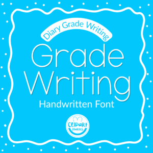student handwriting font