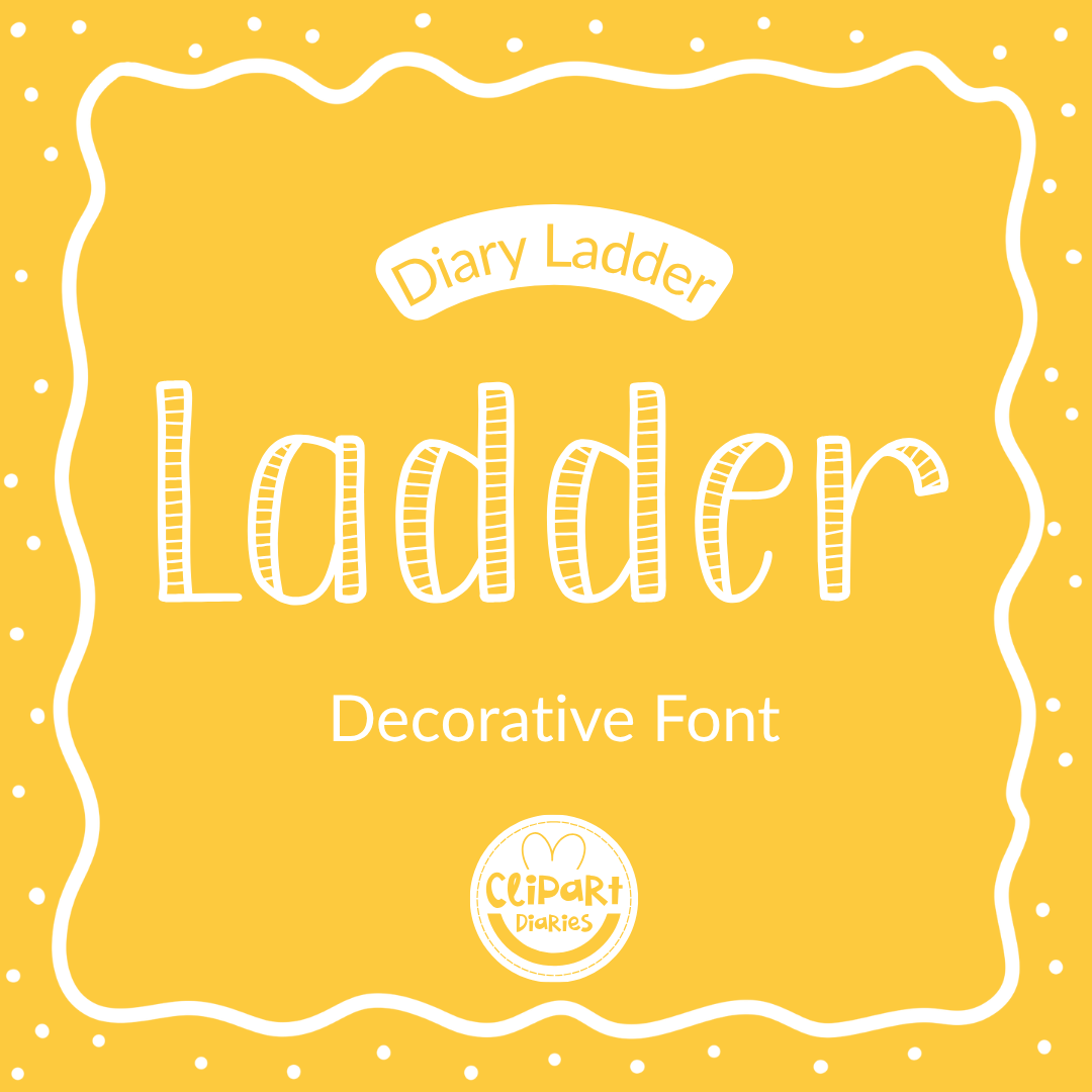 handwritten font for teachers - diary ladder