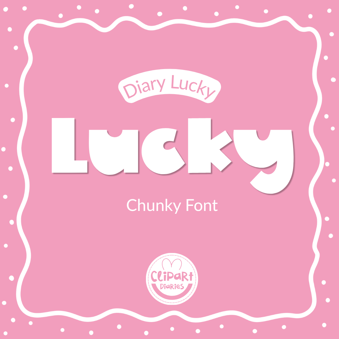 chunky font for teachers