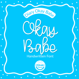 cute cursive handwritten font