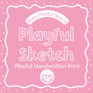 playful sketch font for teacher