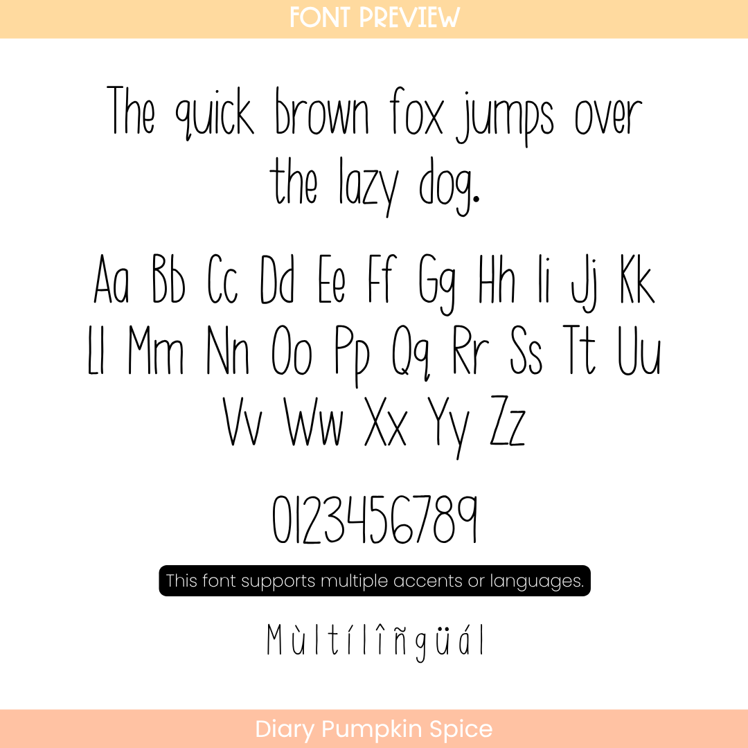 cute student handwriting font