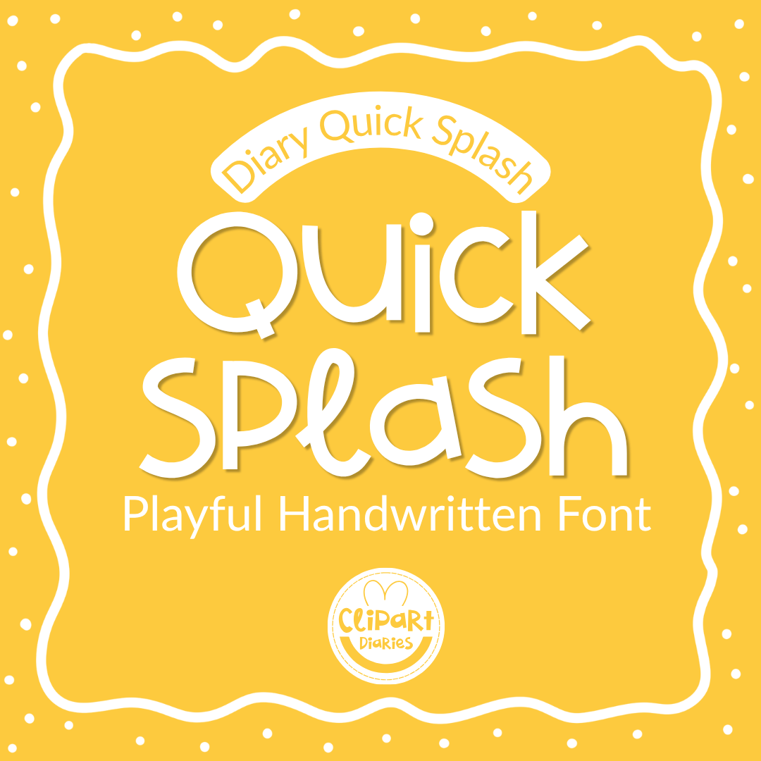 blocky handwritten font