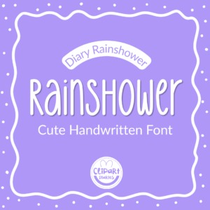 cute handwritten font