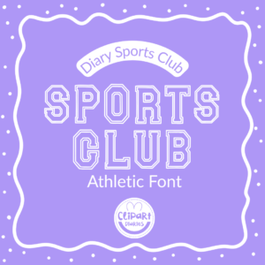 sport font for classrooms