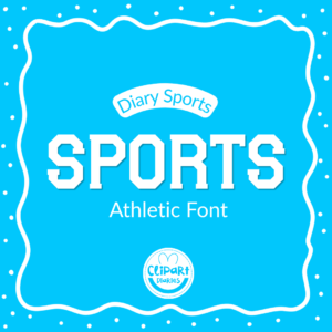 sports font for classrooms
