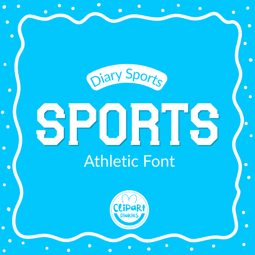 sports font for classrooms