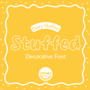 cloud outline font