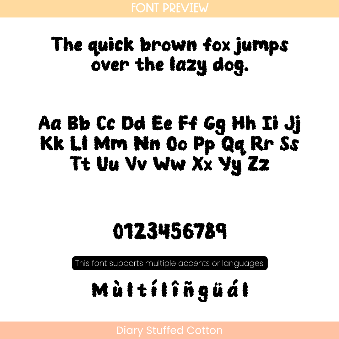 cotton font for classrooms