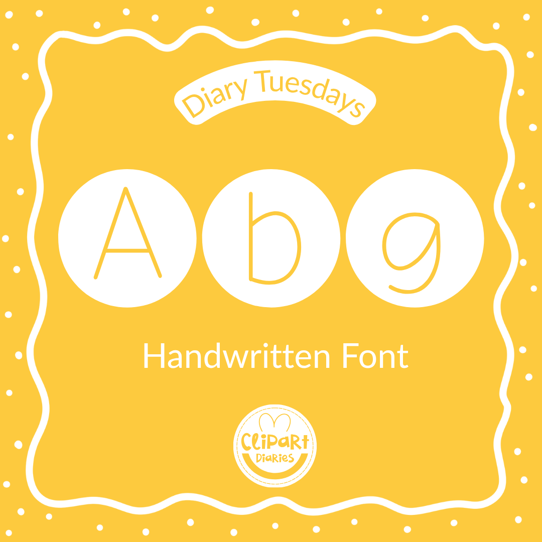 circled handwritten font