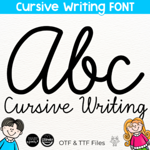 cursive handwriting font