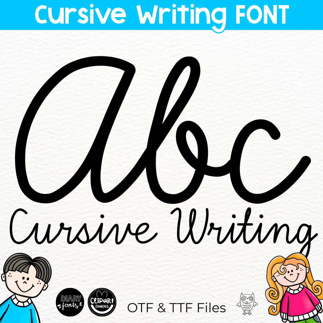 cursive handwriting font