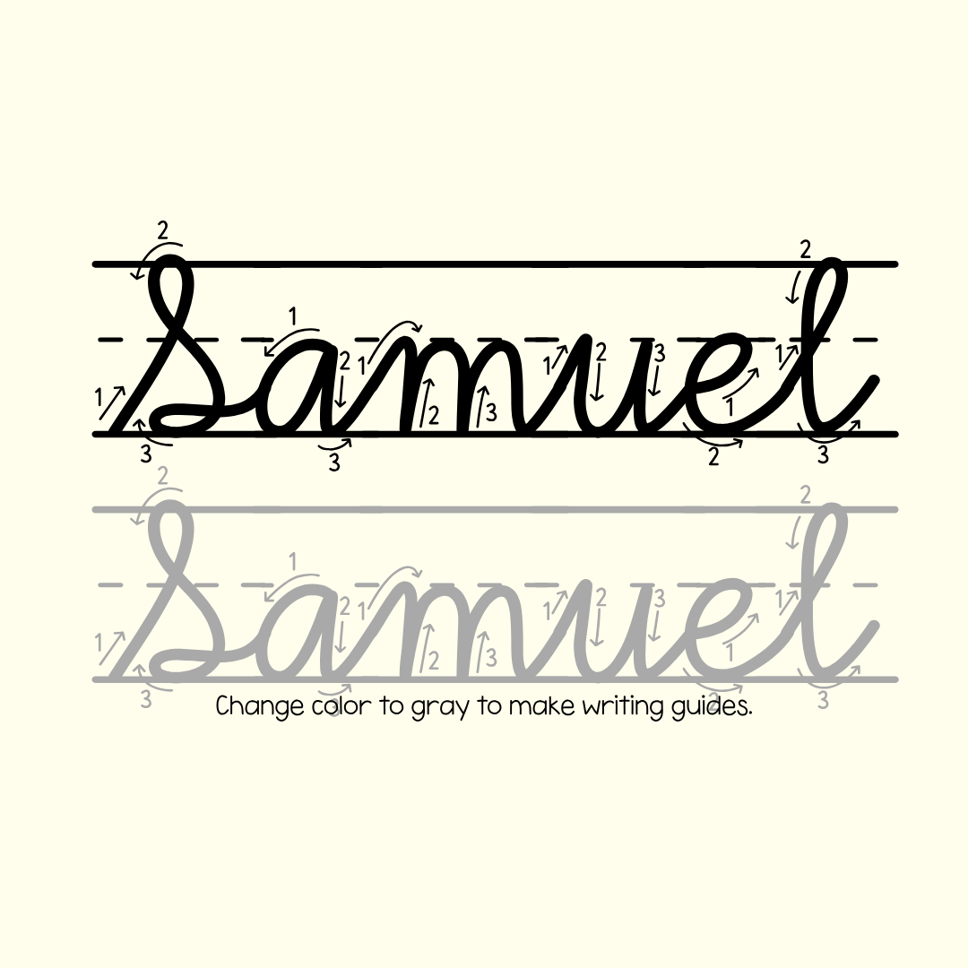 cursive font for handwriting practice