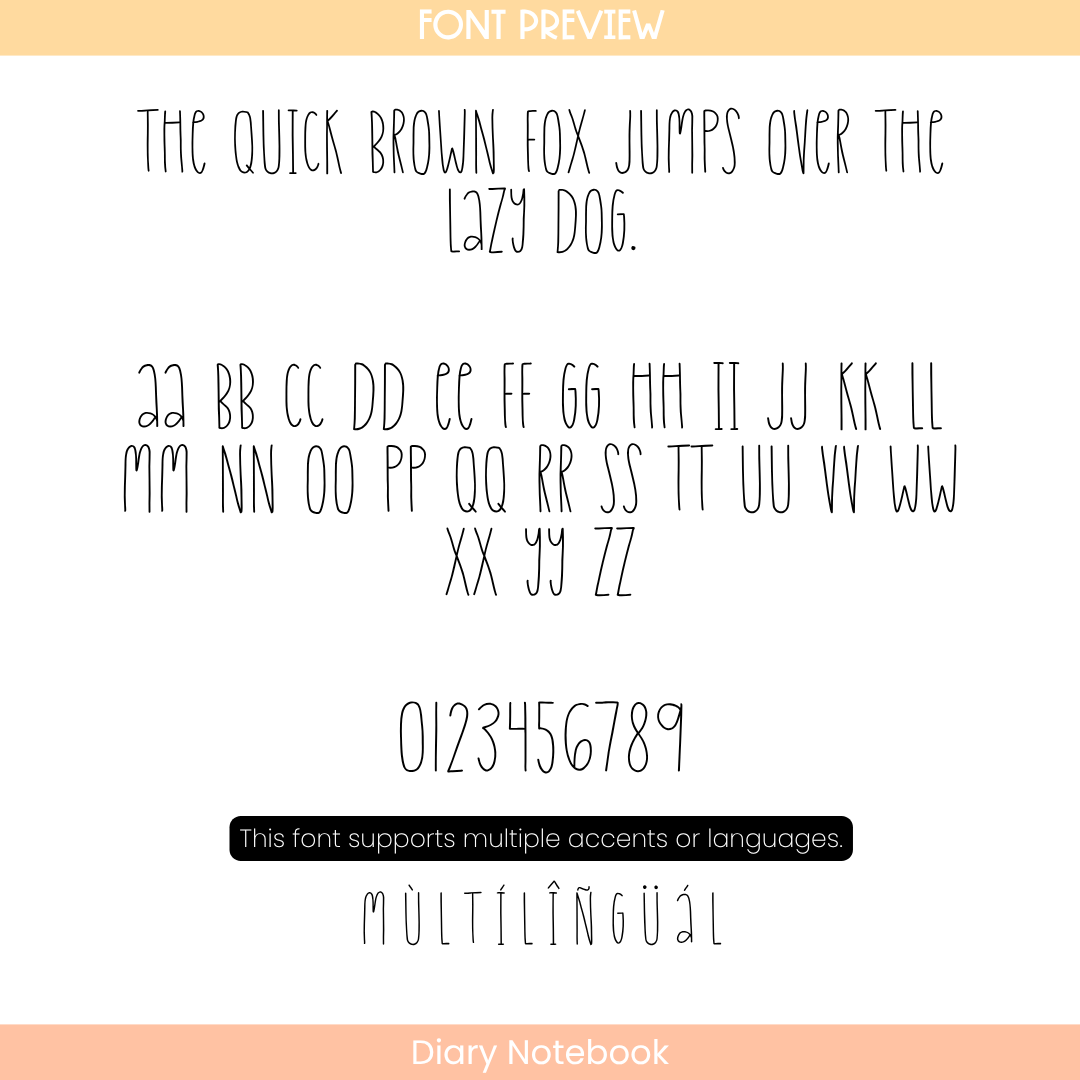 cute handwritten font