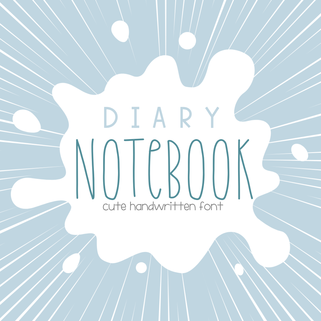 cute handwritten skinny font