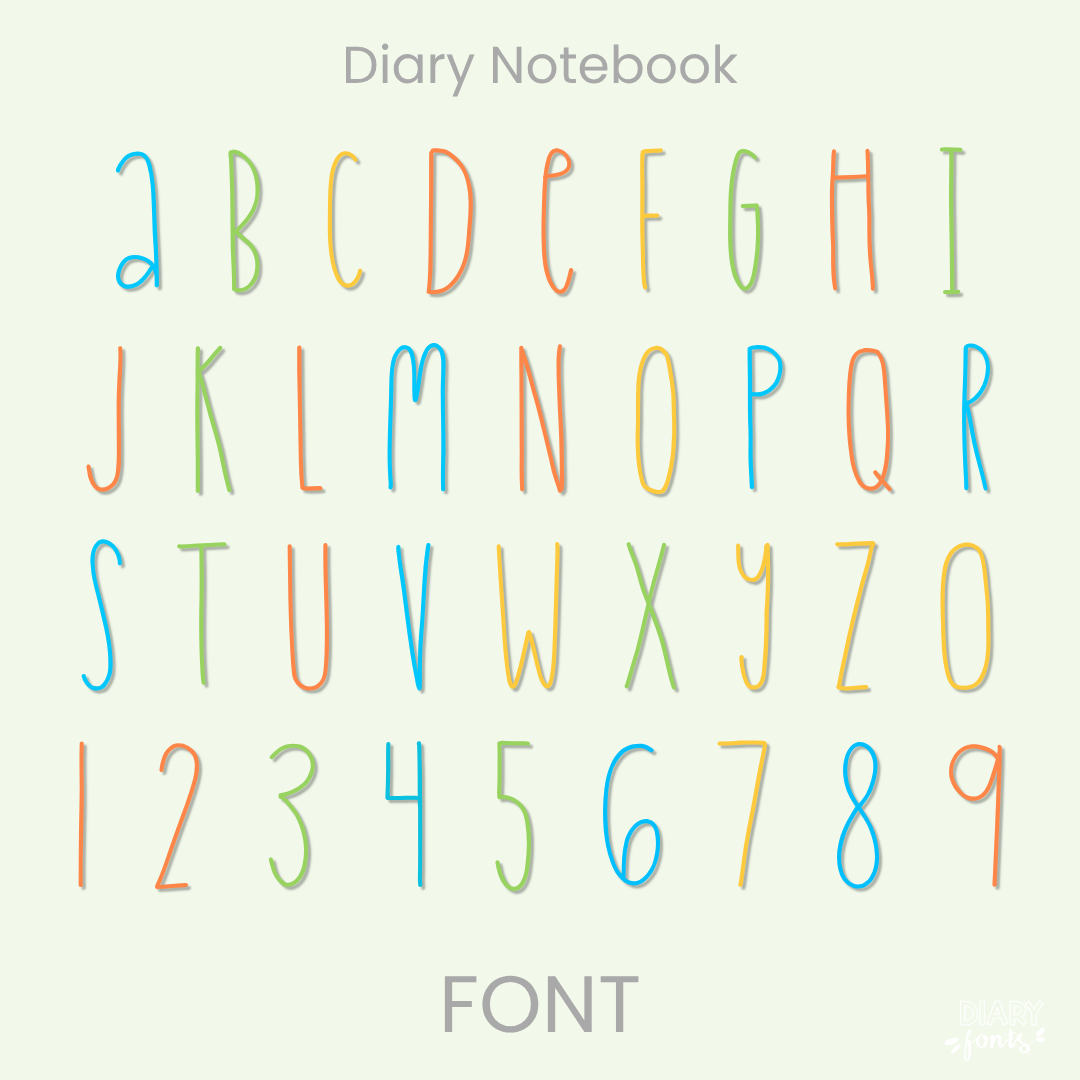cute skinny font