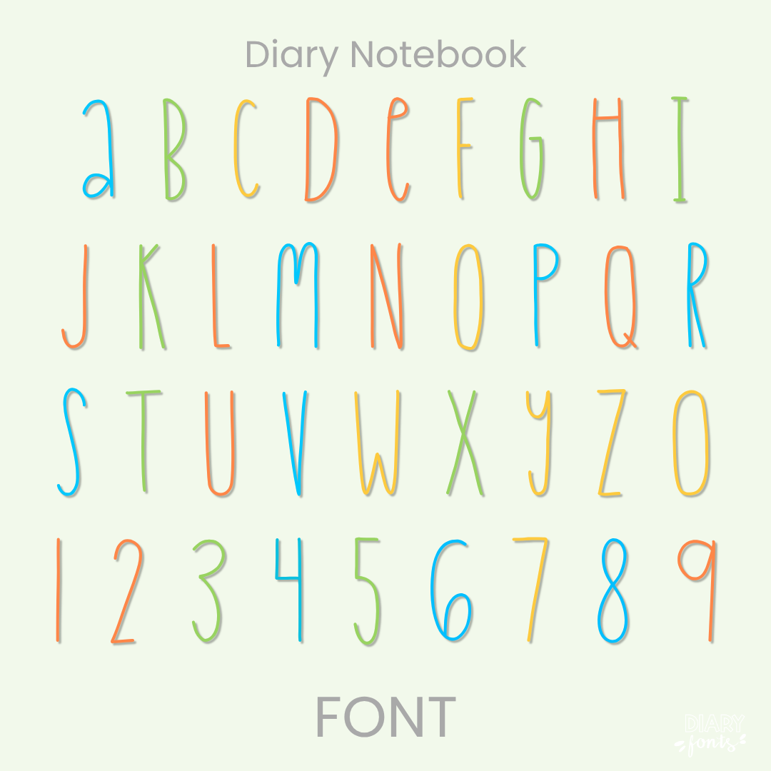 cute thin font