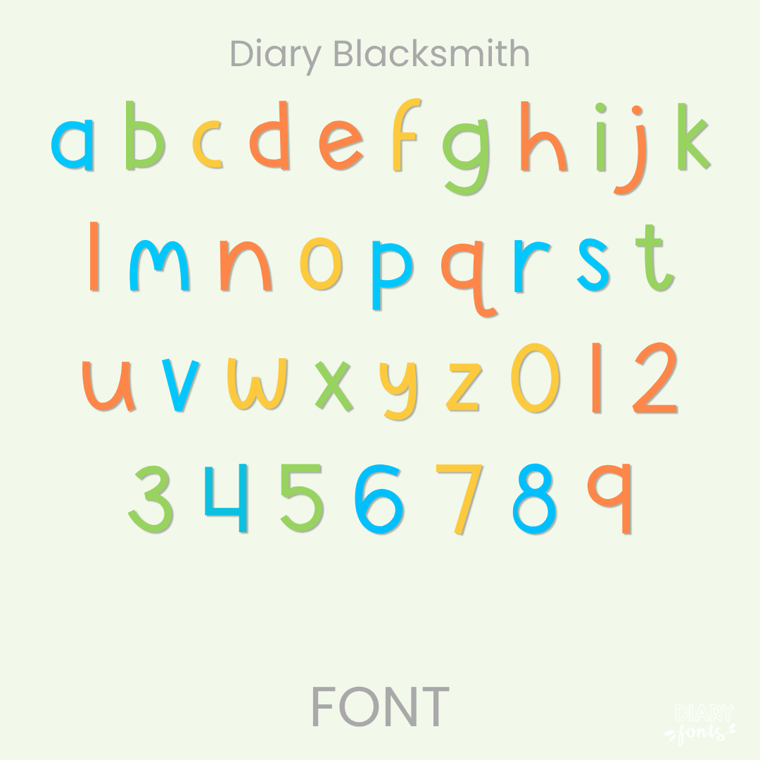 clean handwritten font