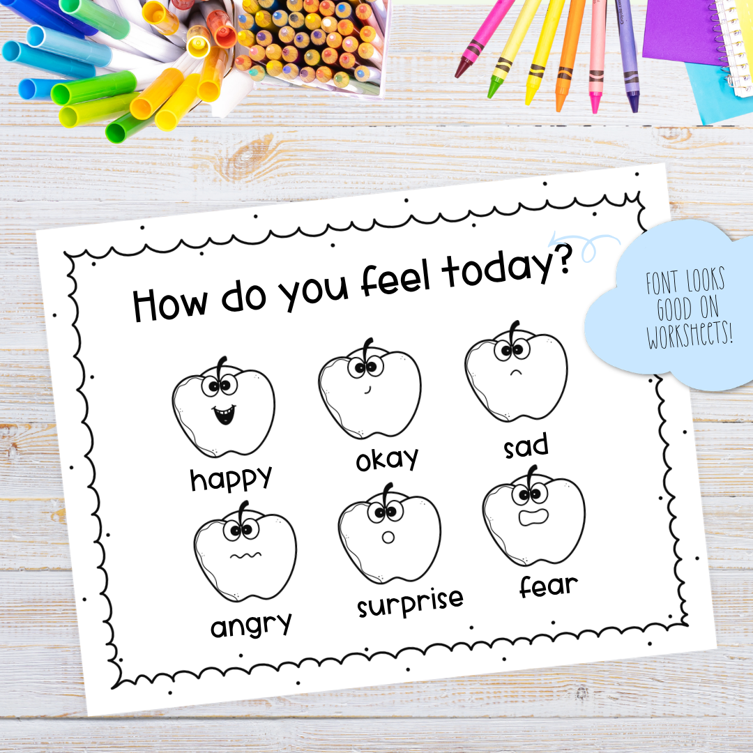 primary classroom print