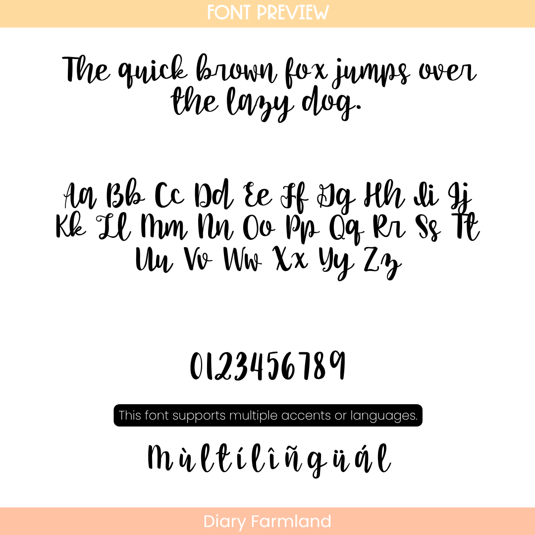 calligraphy style font for teachers
