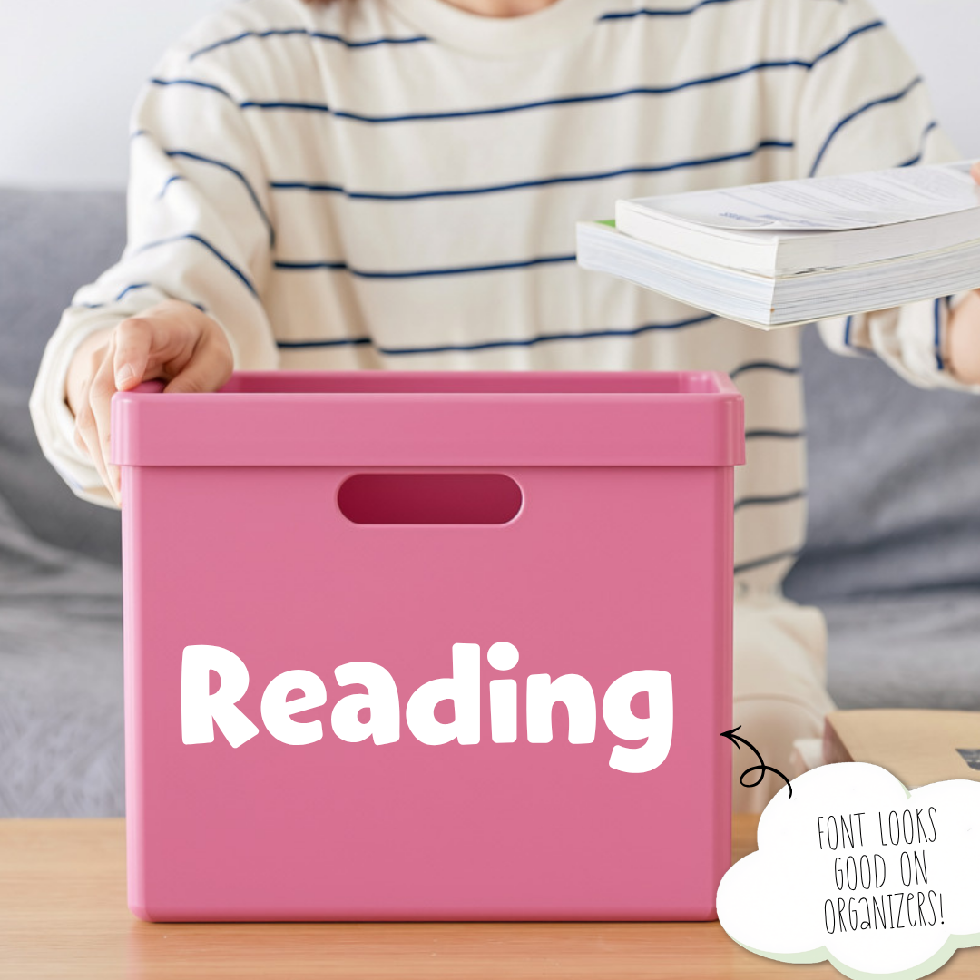 classroom organization label