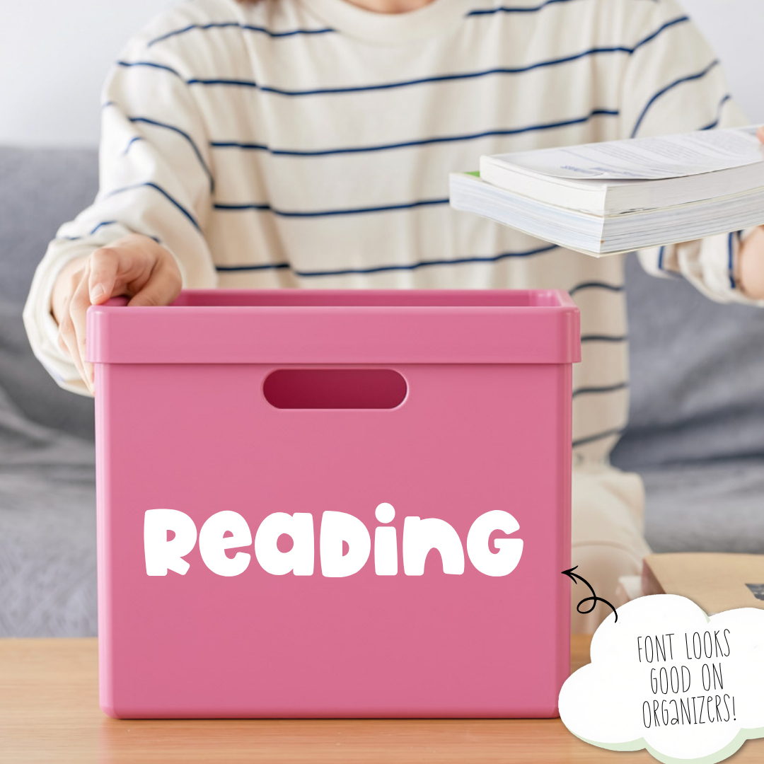 classroom organization label