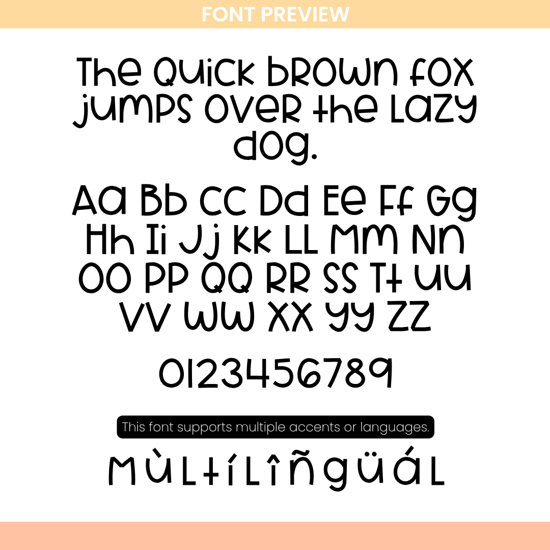 mixed case handwritten font