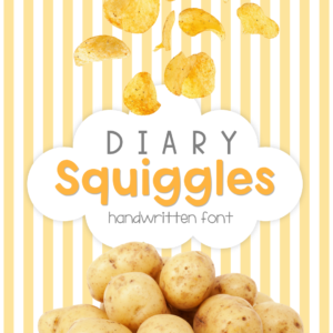 bold handwritten font