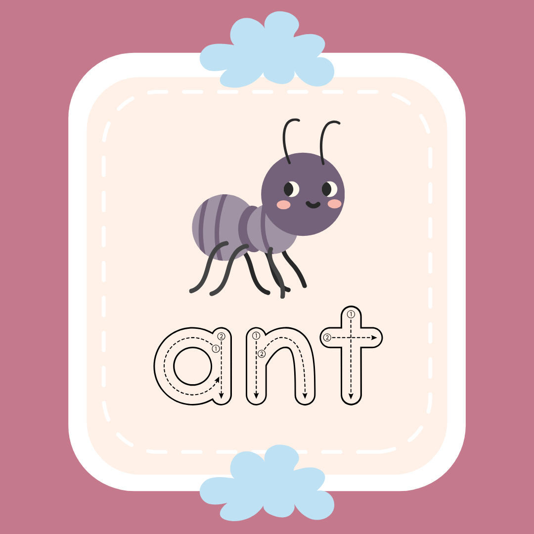 letter tracing font